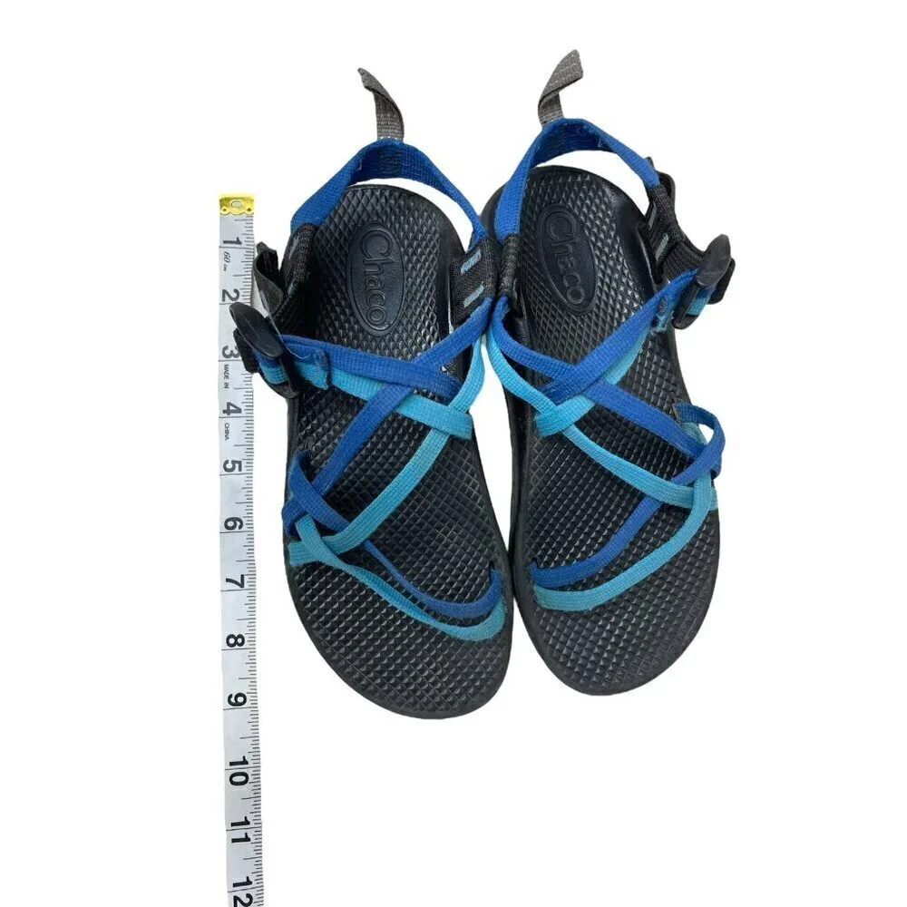 Chaco Hiking Sandals ZX2 Vibram Sole Double Strap US Size Kids 3 Blue